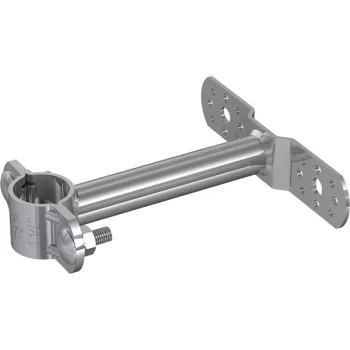   J.PRÖPSTER-490551 felfogó oszlop fali tartó Rd42mm, eltartás 200mm, A típus, V2A