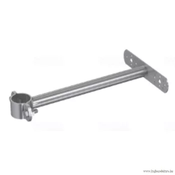   J.PRÖPSTER-490553 felfogó oszlop fali tartó Rd42mm, eltartás 300mm, A típus, V2A