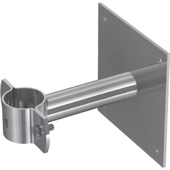   J.PRÖPSTER-490562 felfogó oszlop fali tartó Rd42mm, eltartás 250mm, B típus, V2A