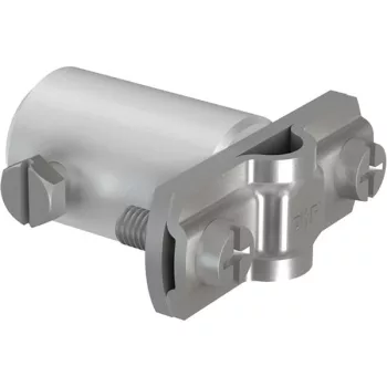   J.PRÖPSTER-490581S3 - 16plus+, Vezetéktartó a GFK-ISO szigetelő rúdhoz, Rd8-10 vezetékhez, V2A