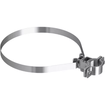   J.PRÖPSTER-612046 szalagbilincs alacsony szerkezetű, V2A, szalaggal