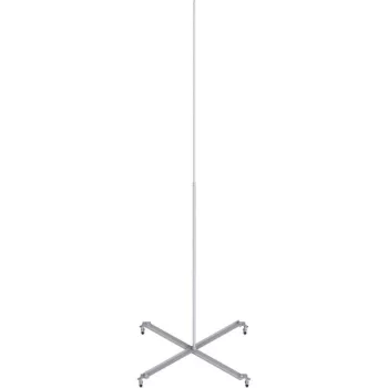   J.PRÖPSTER-910247 KAL-ZIP rendszerű rúdtartó 4 KAL-ZIP kapoccsal V2A, + optimális rúd 2000mm, Al