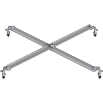   J.PRÖPSTER-910248 KAL-ZIP rendszerű rúdtartó 4 KAL-ZIP kapoccsal V2A