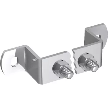   J.PRÖPSTER-910333 földelősín 345/30x3,5mm, 9 csatl.hely, V2A