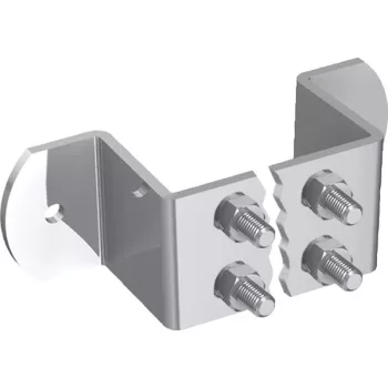   J.PRÖPSTER-913662 földelő sín 385/60x5mm, 2x6 csatl.hely, V2A