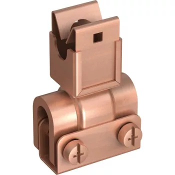   J.PRÖPSTER-913733 R - vezetéktartó ker.peremkap.,Cu/V2A Rd 10mm