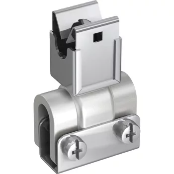   J.PRÖPSTER-913734 R - vezetéktartó ker.peremkap.,V2A Rd 10mm