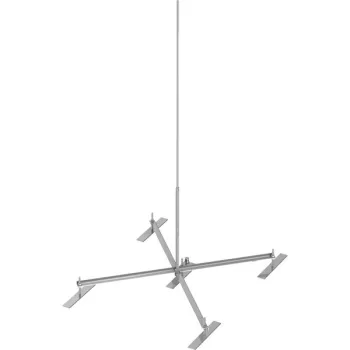   J.PRÖPSTER-919860 felfogórúd fémlemeztetőre mágnesfólia-talpas rögzítéssel, 1500mm,