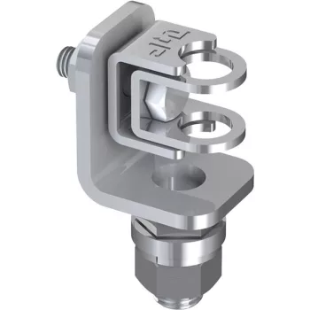   J.PRÖPSTER-920181 dőlészszög kiegyenlítő kapocs max 1500mm-es Alu felfogórudakhoz, V2A