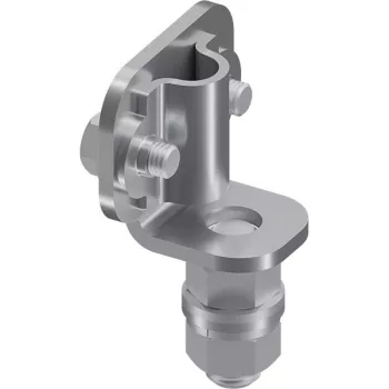   J.PRÖPSTER-920181S - dőlészszög kiegyenlítő kapocs min 1500mm-es Alu felfogórudakhoz, V2A