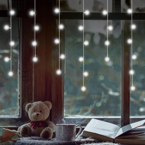 SOMOGYI ELEKTRONIC - KAF 50C LED/WH - LED-es jégcsap fényfüggöny