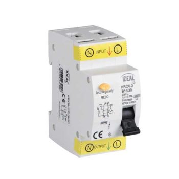   KANLUX-23210 - KRO6-2/B16/30 é.v. relé kismegszakító + életvéd.relé