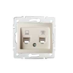 KANLUX-24816 - DOMO 01-1430-003 kr Adatcsatlakozó aljzat