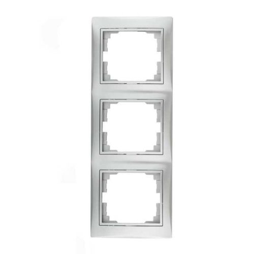 KANLUX-24886 - DOMO 01-1530-043 ezü Hármas keret, függőleges