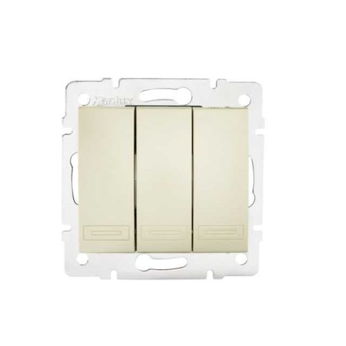 KANLUX-24958 - DOMO 01-1090-230 gyö Hármas csillárkapcsoló