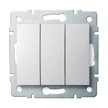   KANLUX-25076 - LOGI 02-1090-102 feh Hármas csillárkapcsoló