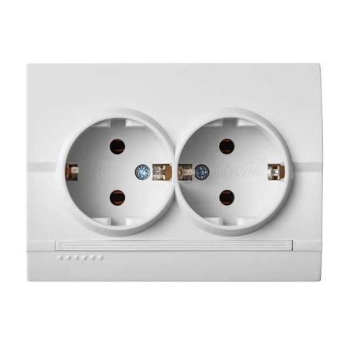 KANLUX-25095 - LOGI 02-1270-102 feh Dupla dugalj komplett
