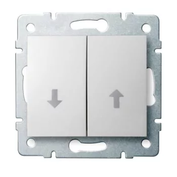 KANLUX-25099 - LOGI 02-1310-102 feh Redőny-nyomókapcsoló