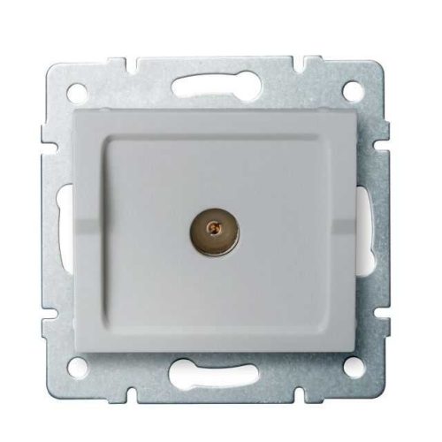 KANLUX-25216 - LOGI 02-1300-043 ezü Antenna csatlakozó aljzat