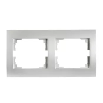   KANLUX-25236 - LOGI 02-1470-043 ezü Dupla keret, vízszintes