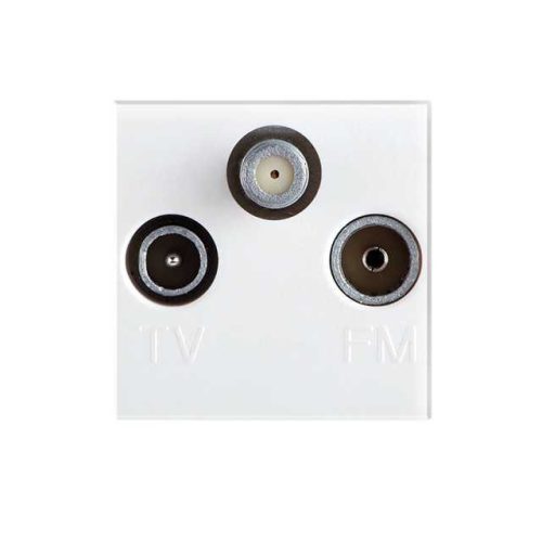 KANLUX-25329 - BIURO 04-1350-102 feh Antenna csatlakozó aljzat