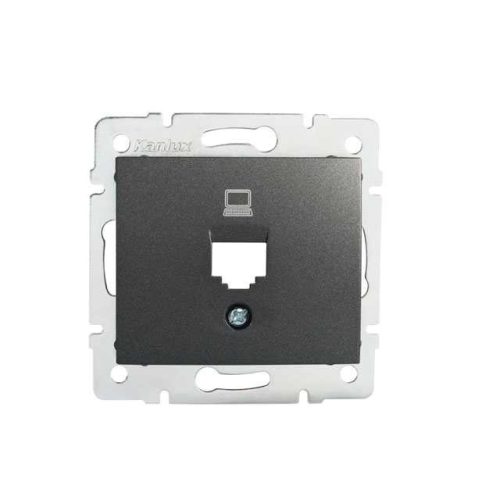 KANLUX-25923 - DOMO 01-1399-041 gr Csatlakozó aljzat burkolat