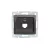 KANLUX-25929 - LOGI 02-1399-041 gr Csatl.aljzat burkolat