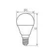KANLUX-26767 - BILO 6,5W E14-WW fényforrás