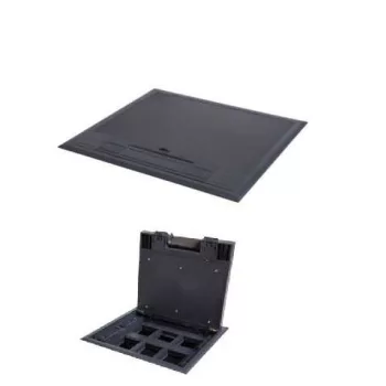   KANLUX-28300 - BIURO+ 04-0011-100 padlódoboz Műanyag padlódoboz 6xM45