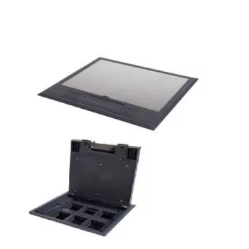   KANLUX-28301 - BIURO+ 04-0012-100 padlódoboz Műanyag padlódoboz 6xM45