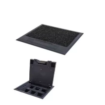   KANLUX-28302 - BIURO+ 04-0013-100 padlódoboz Műanyag padlódoboz 6xM45