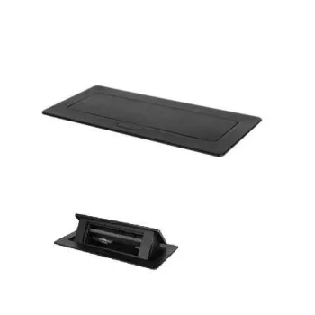   KANLUX-28314 - BIURO+ 04-0061-100 aszt.doboz Soft POP-UP fém asztali, 3xM45