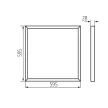 KANLUX-31173 - BAREV BL LEDN2 40W-NW lámpa