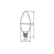 KANLUX-31306 - C35 N 4,9W E14-NW (MIO)fényfo E14 Miledo 470 lm