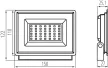 KANLUX-31392 - GRUN NV LED-30-B lámpa Miledo