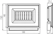KANLUX-31393 - GRUN NV LED-50-B lámpa Miledo