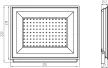 KANLUX-31394 - GRUN NV LED-100-B lámpa Miledo