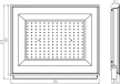 KANLUX-31395 - GRUN NV LED-150-B lámpa Miledo