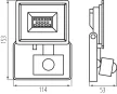 KANLUX-31397 - GRUN NV LED-10-B-SE lámpa Miledo