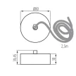 KANLUX-32541 - ALIN CORD 1F-B tápcsatlakozó