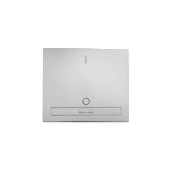   KANLUX-32980 - DOMO 01-0020-043 nyomólap ezüs 2 pólusú kapcsolóhoz nyomólap