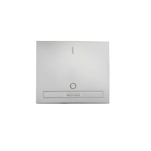 KANLUX-32980 - DOMO 01-0020-043 nyomólap ezüs 2 pólusú kapcsolóhoz nyomólap