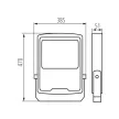 KANLUX-33477 - FL AGOR/A HI 240W NW reflektor asszimetrikus