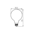 KANLUX-33519 - XLED G125 4W-SW fényforrás