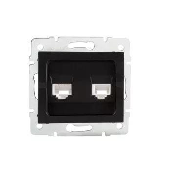 KANLUX-33593 - LOGI 02-1410-042 fek Dupla adatcsatl.aljzat