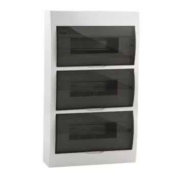 KANLUX-3836 - DB312S 3x12P/SMD falon kív.dob elosztódoboz