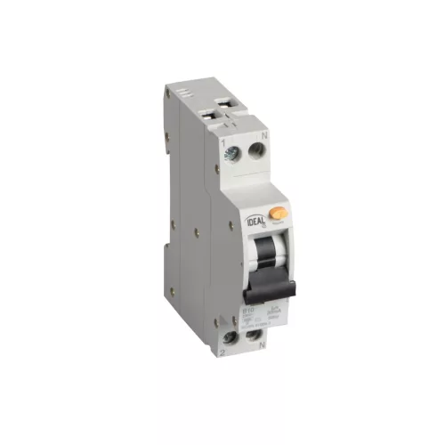 KANLUX-90406 KRO6-1M-2/B10/30-A FI relé kismegszakítóval, 6kA, 2P ITS KRO
