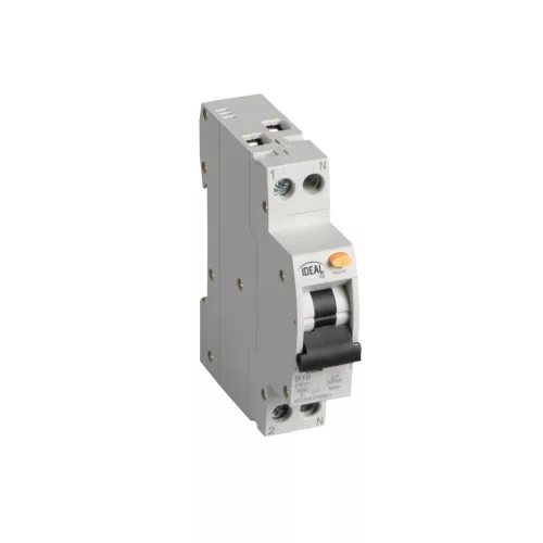 KANLUX-90410 KRO6-1M-2/B25/30-A FI relé kismegszakítóval, 6kA, 2P ITS KRO