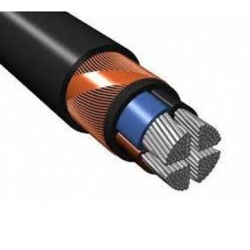   NAYCWY 4x  50/25mm² PVC szigetelésű kábel alumínium vezetővel, réz árnyékolással - AYCWY