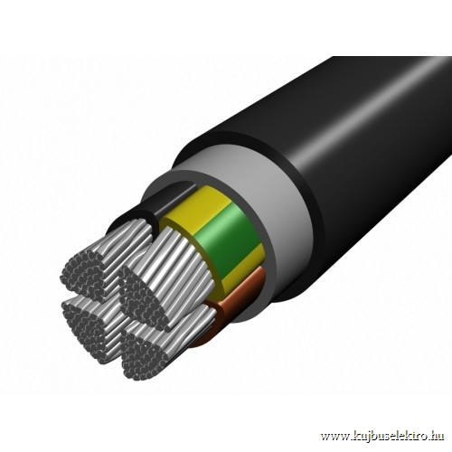 NAYY-J 4x 35mm² PVC szigetelésű kábel alumínium vezetővel (E-AYY)